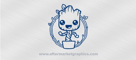 Baby Groot Decal